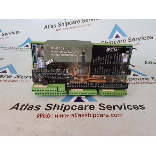 STN SYSTEMTECHNIK DSM 401 DIESEL CONTROL MODULE PART.NO : 271.321 141/A