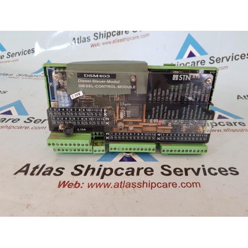 STN SYSTEMTECHNIK DSM 403 DIESEL-CONTROL-MODULE PART.NO : 271.132 141