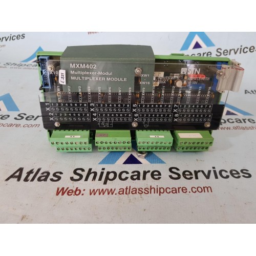 STN SYSTEMTECHNIK MXM 402 MULTIPLEXER MODULE PART.NO : 271.130 442