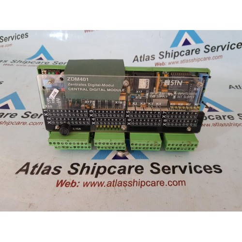 STN SYSTEMTECHNIK ZDM 401 CENTRAL DIGITAL MODULE PART.NO : 271.130 431/B