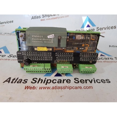 STN SYSTEMTECHNIK ZM 401 CENTRAL MODULE PART.NO : 271.130 439/B