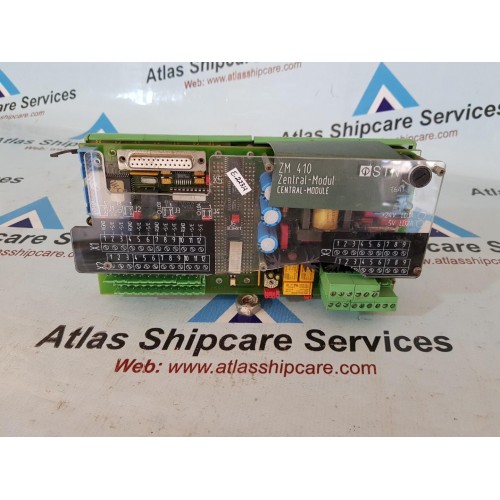 STN SYSTEMTECHNIK ZM 410 CENTRAL MODULE PART.NO : 271.136 163/A
