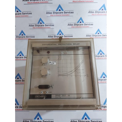 STROMBERG SPAD 3G1 J6 DIFFERENTIAL PROTECTION RELAY