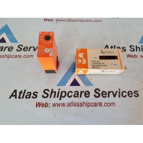 SYRELEC TVLR TIME DELAY RELAY 220V~