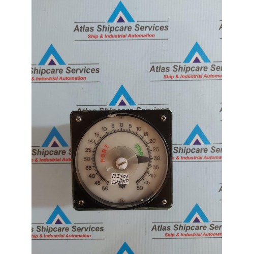 TAMAGAWA TS 4E11 SYNC MOTOR WITH RUDDER ANGLE/RPM INDICATOR