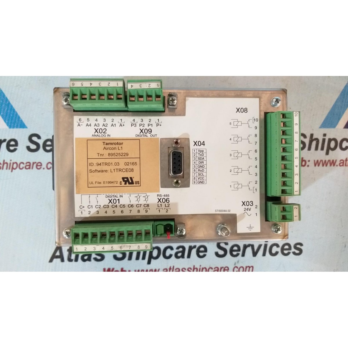 TAMROTOR AIRCON L1 COMPRESSOR DISPLAY | Atlas Shipcare Services