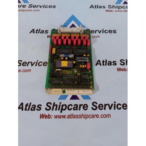TELEFRANG J21 12-BIT A/D CONVERTER SET 68 PCB CARD