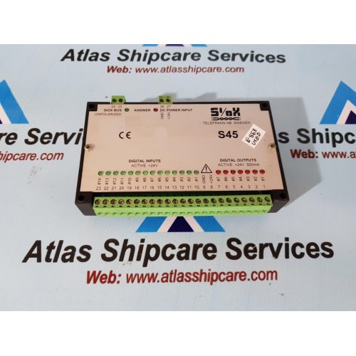 TELEFRANG S45 DIGITAL I/O MODULE 500MA 24V