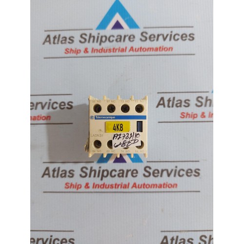 TELEMECANIQUE LADN31 AUXILIARY CONTACT BLOCK 10A 690V