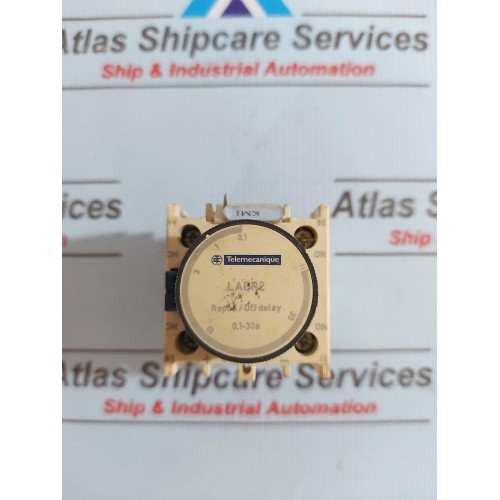 TELEMECANIQUE LADR2 TIME DELAY BLOCK 0.1-30s