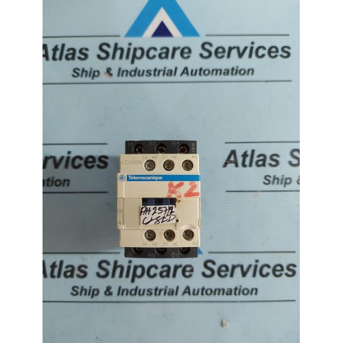 TELEMECANIQUE LC1D09 CONTACTOR 24VDC