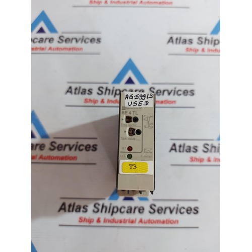 TELEMECANIQUE RE4 TL11BU TIMER RELAY 0.05s-300h