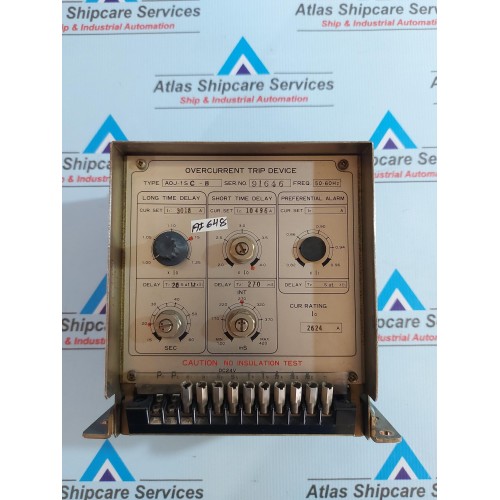 TERASAKI AOJ-1SC-B OVERCURRENT TRIP DEVICE