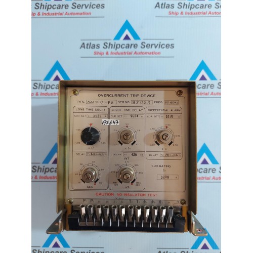 TERASAKI AOJ-1SC-PB OVERCURRENT TRIP DEVICE