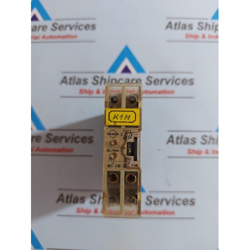 TESCH E74.3X802 TIMING RELAY 250VAC 3A 50/60Hz