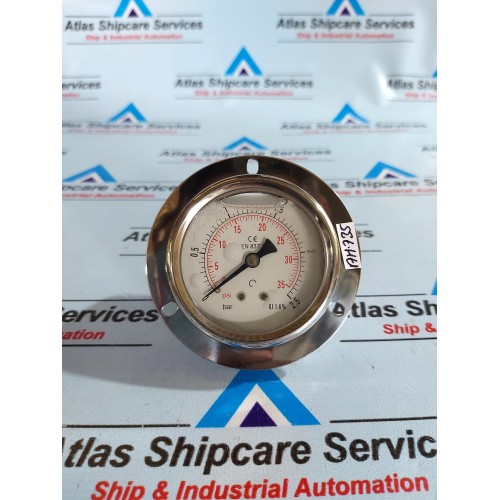 RANCILIO EN-837.1 BOILER MANOMETER/PRESSURE GAUGE 0-35 Psi