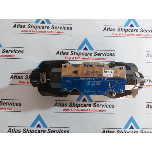 TOKYO KEIKI DG4V-5-8C-M-PL-T-6-40 DIRECTIONAL CONTROL VALVE