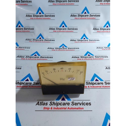 TOYO KEIKI FCF-12NB FREQUENCY METER 55-60-65 Hz