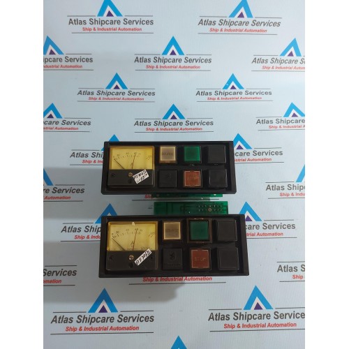 TOYOKEIKI ACF-6 AMP PANEL METER 0-225 WITH UZUSHIO UST1A1V PCB CARD