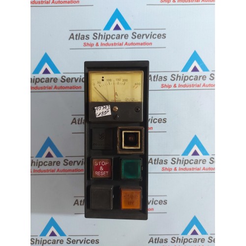 TOYOKEIKI ACF-6 AMP PANEL METER 0-600 WITH UZUSHIO UST10A2 PCB CARD