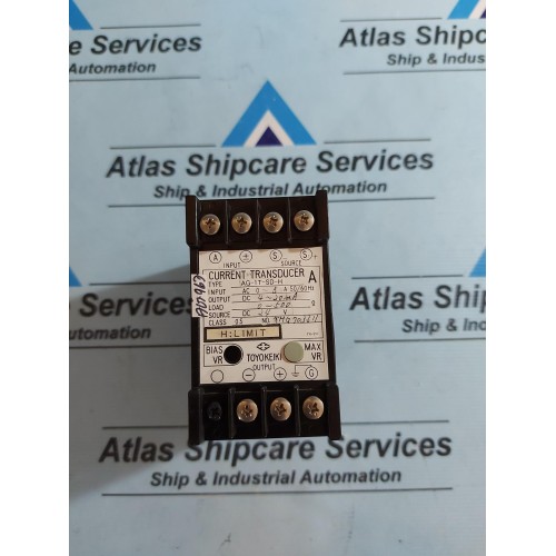 TOYOKEIKI AG-1T-SD-H CURRENT TRANSUCER
