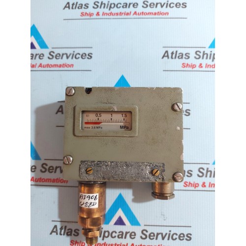 TRAFAG 900.2379 PRESSOSTAT/PRESSURE SWITCH 0.1 - 1.6 MPa