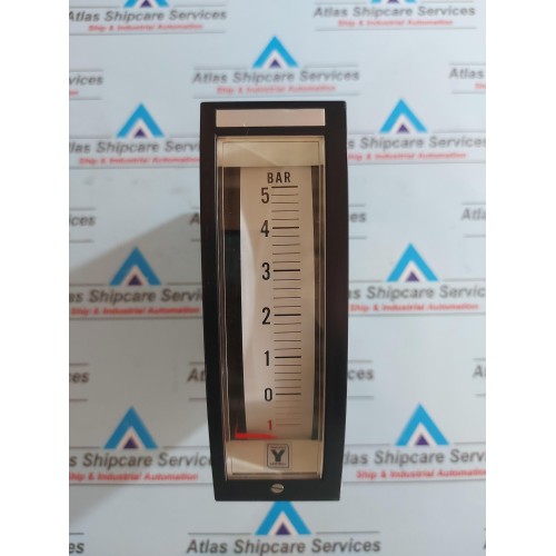 TSURUGA ELECTRIC YME-152V-4XX2 PANEL METER -1~0~5 Bar