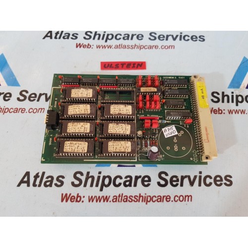 ULSTEIN GES MEM.8401 PCB CARD