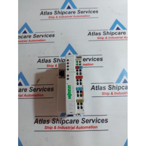WAGO 750-341 FIELDBUS COUPLER ETHERNET CONTROLLER