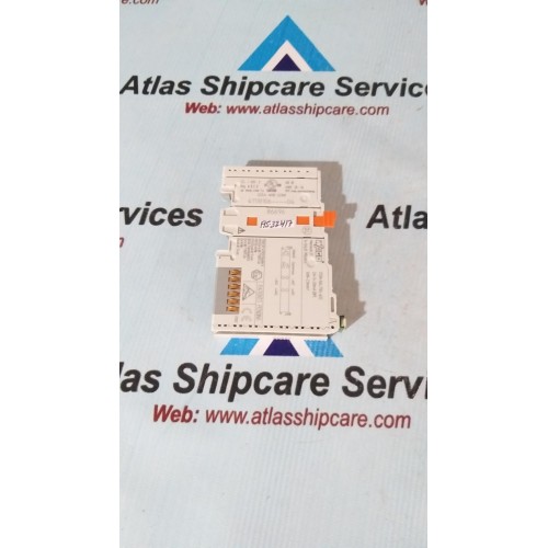 WAGO 750-452 2-CHANNEL ANALOG INPUT MODULE