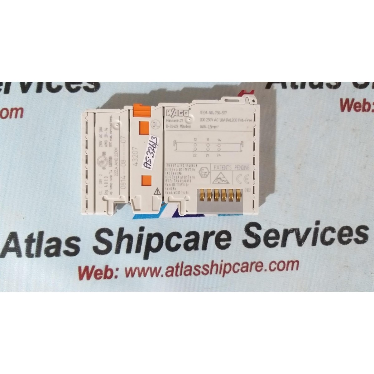 Wago Channel Relay Output Module Atlas Shipcare Services