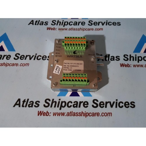 WARTSILA 107.373.550.001 OILING CONTROL MODULE