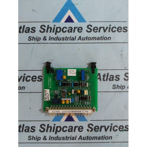 WARTSILA 3223B0000500 C2 NDE-CARD