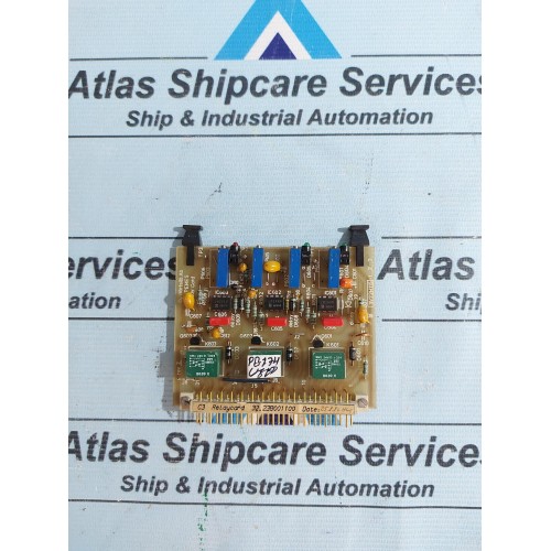 WARTSILA 3V72H115-2F C3 RELAY CARD 32.23B001100