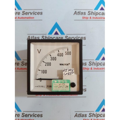 WDLYCH WDZ96-ACV ANALOG VOLTMETER 0-500V