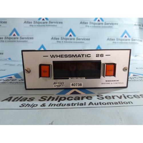 WHESSOE WHESSMATIC 26 READ-OUT UNIT