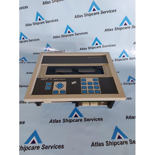 WOODWARD 8406-113 DIGITAL CONTROL OPERATOR INTERFACE EGCP-3 REV.N