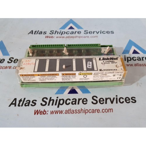 WOODWARD 9905-969 LINKNET 6 CHANNEL 4-20 MA INPUT