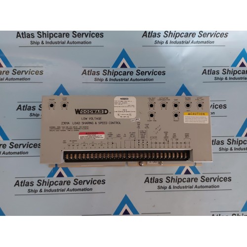 WOODWARD 9907-018 LOW VOLTAGE 2301A LOAD SHARING & SPEED CONTROL REV.C