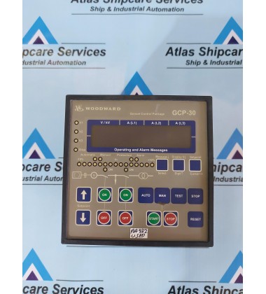 WOODWARD GCP-30 GENSET CONTROL PACKAGE 8440-1614 E| Atlas Shipcare Services