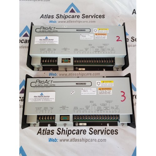 WOODWARD PROACT MA DIGITAL SPEED CONTROL 8400-015