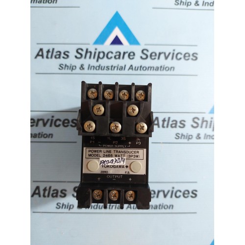 YOKOGAWA 2465 WATT(3P3W) POWER LINE TRANSDUCER