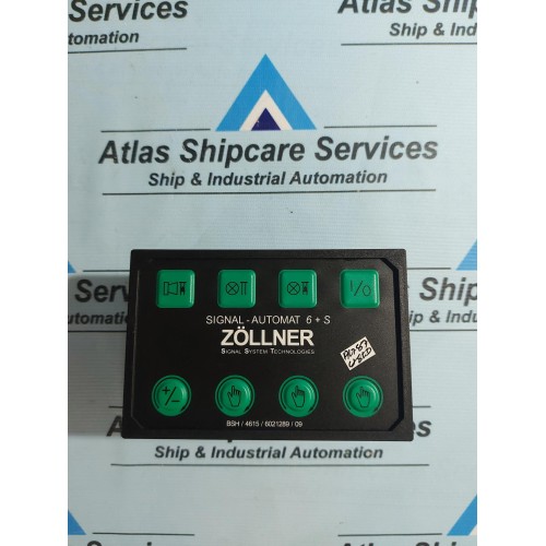 ZOLLNER SIGNAL-AUTOMAT 6+S AUTOMATIC SIGNAL CONTROLLER BSH/4615/6021289/09