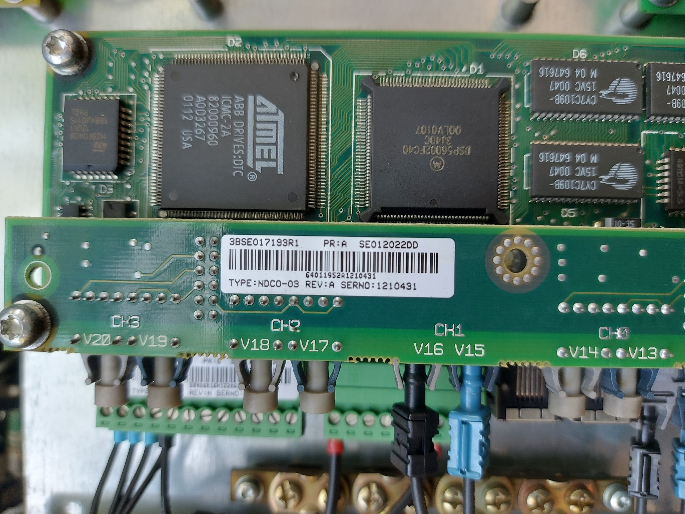 ABB ACS600 VFD ACS60401705/ACS60401704 000C0000901