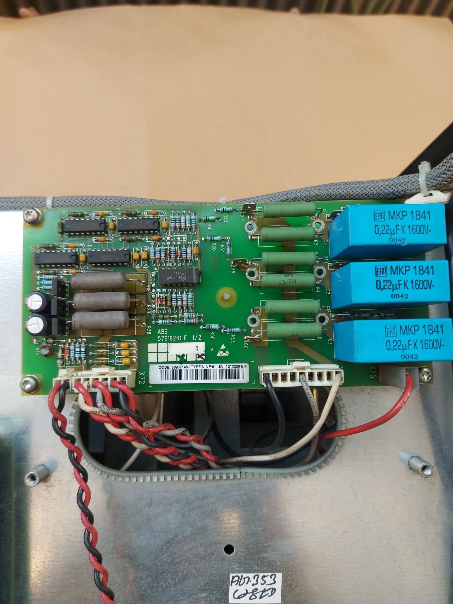 ABB ACS600 VFD ACS60401705/ACS60401704 000C0000901