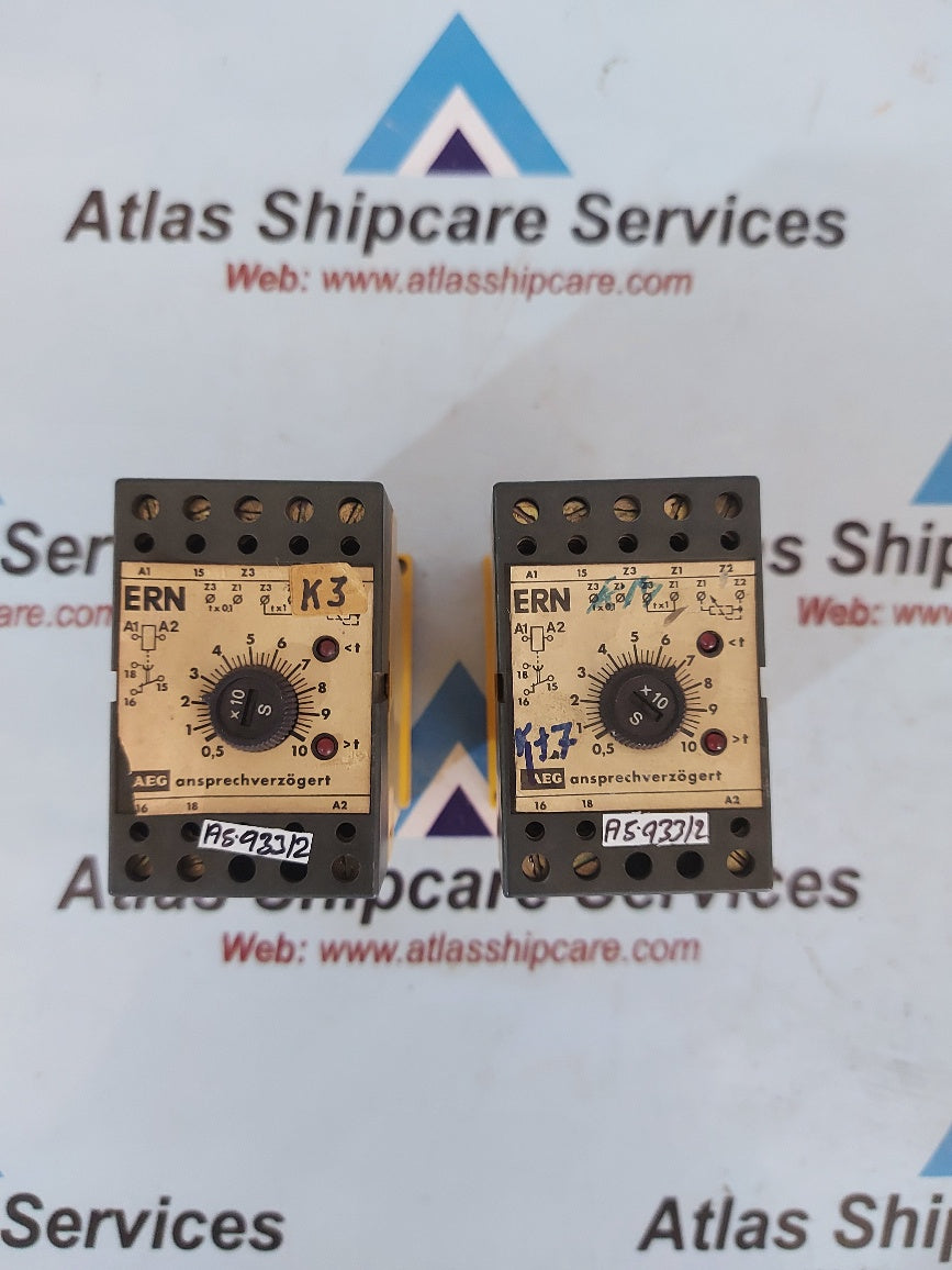 AEG ERN On Delay Timer Relay E.Nr-910.346.310.00