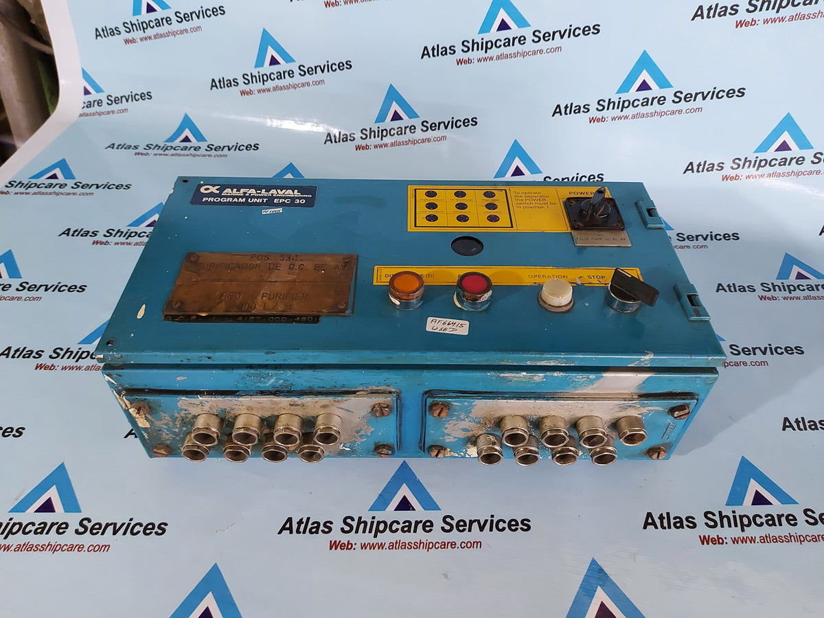 ALFA-LAVAL EPC 30 NO2 H.F.O CONTROLLER