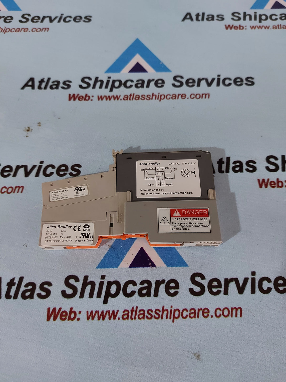 ALLEN-BRADLEY 1734-0E2V POINT I/O ANALOG VOLTAGE OUTPUT MODULE