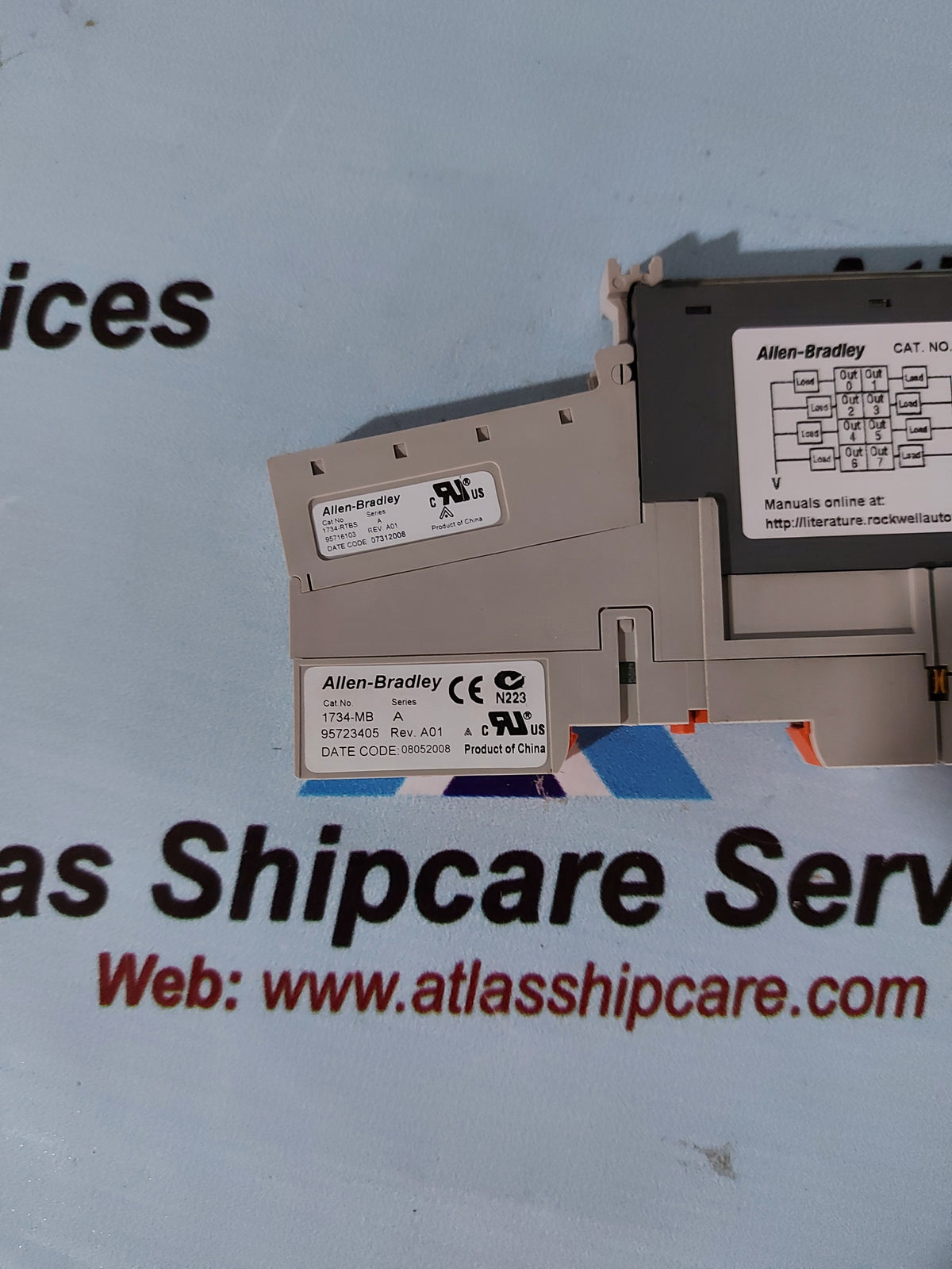 ALLEN-BRADLEY 1734-0V8E POINT I/O DIGITAL SOURCE OUTPUT MODULE