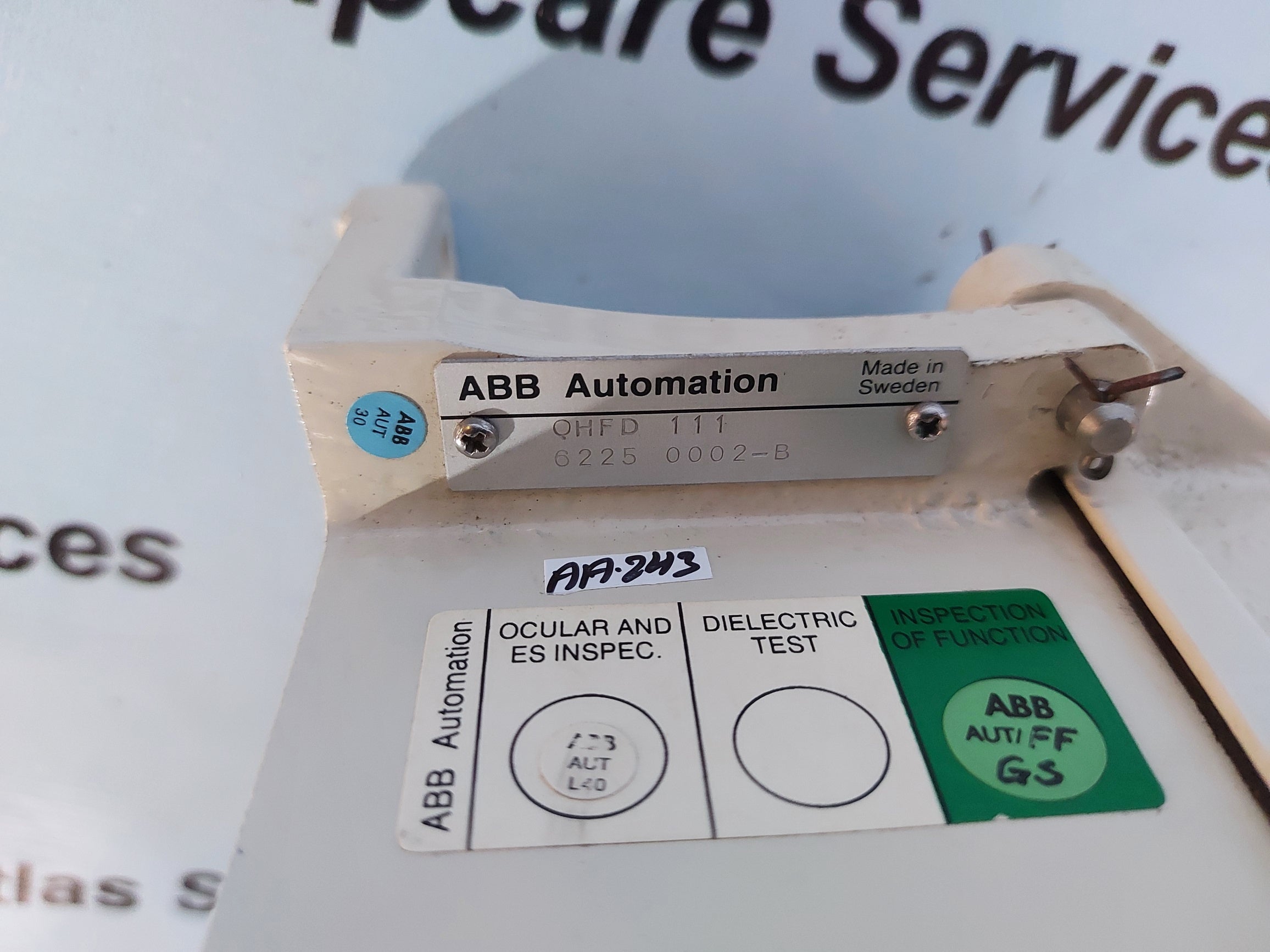 ASEA QHFD 111 SPEED GOVERNOR DEGO-II MAIN ENGINE